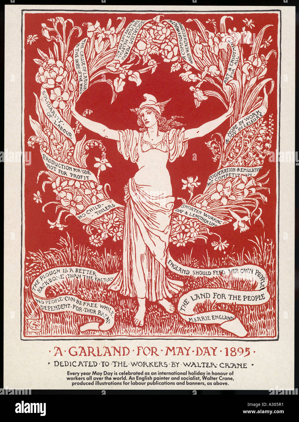 Grue de jour de mai Banque D'Images