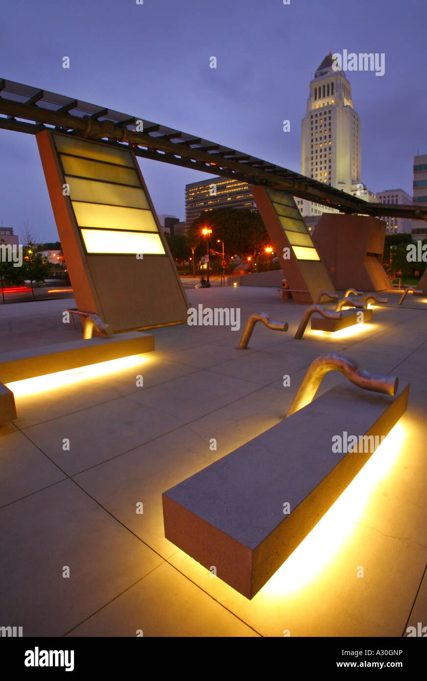 Caltrans Building Centre-ville de Los Angeles Los Angeles County California United States Banque D'Images