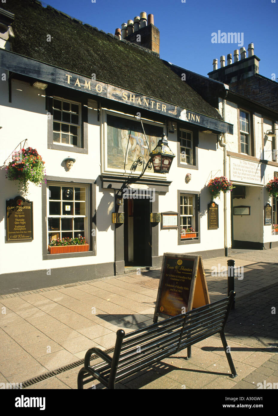 Tam O Shanter Inn Ayr Banque D'Images