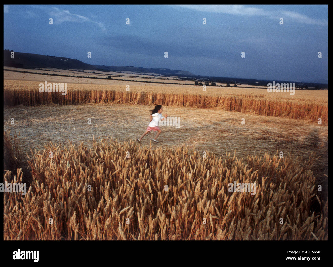 Crop Circle Alton Barnes Banque D'Images