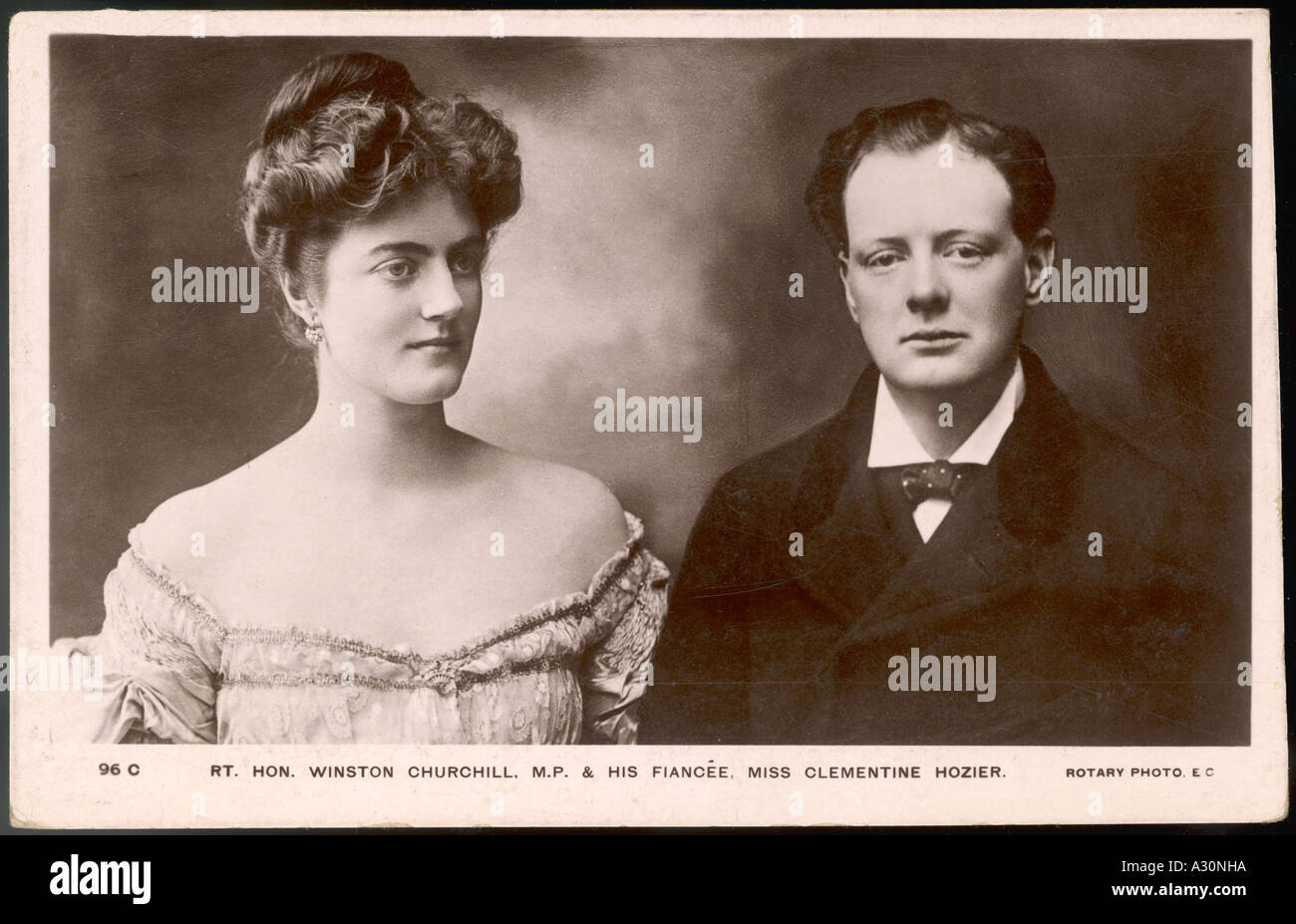 Clementine Churchill 08 Banque D'Images