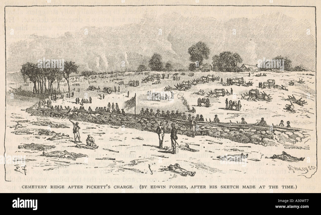 Cimetière ridge gettysburg Banque de photographies et d’images à haute ...