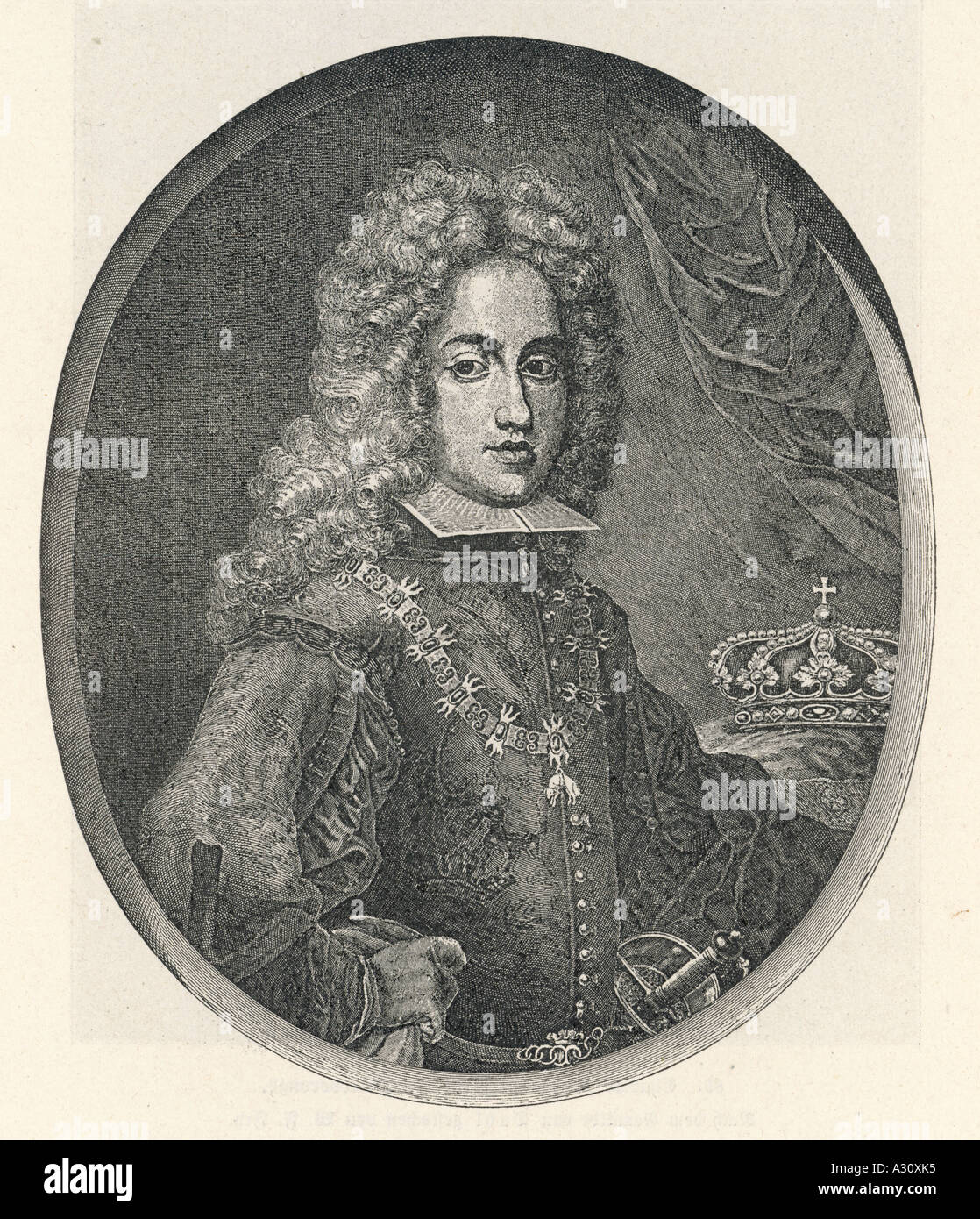 Carlos III Spamer Espagne Banque D'Images