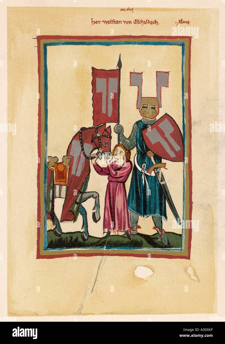 Wolfram von Eschenbach Banque D'Images