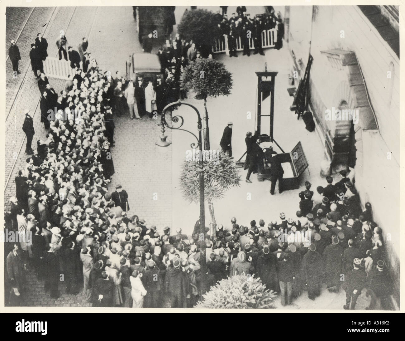 Exécution publique 1939 Banque D'Images