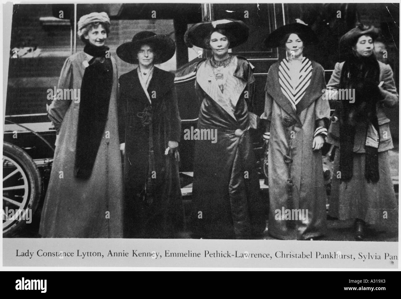 Des suffragettes Banque D'Images