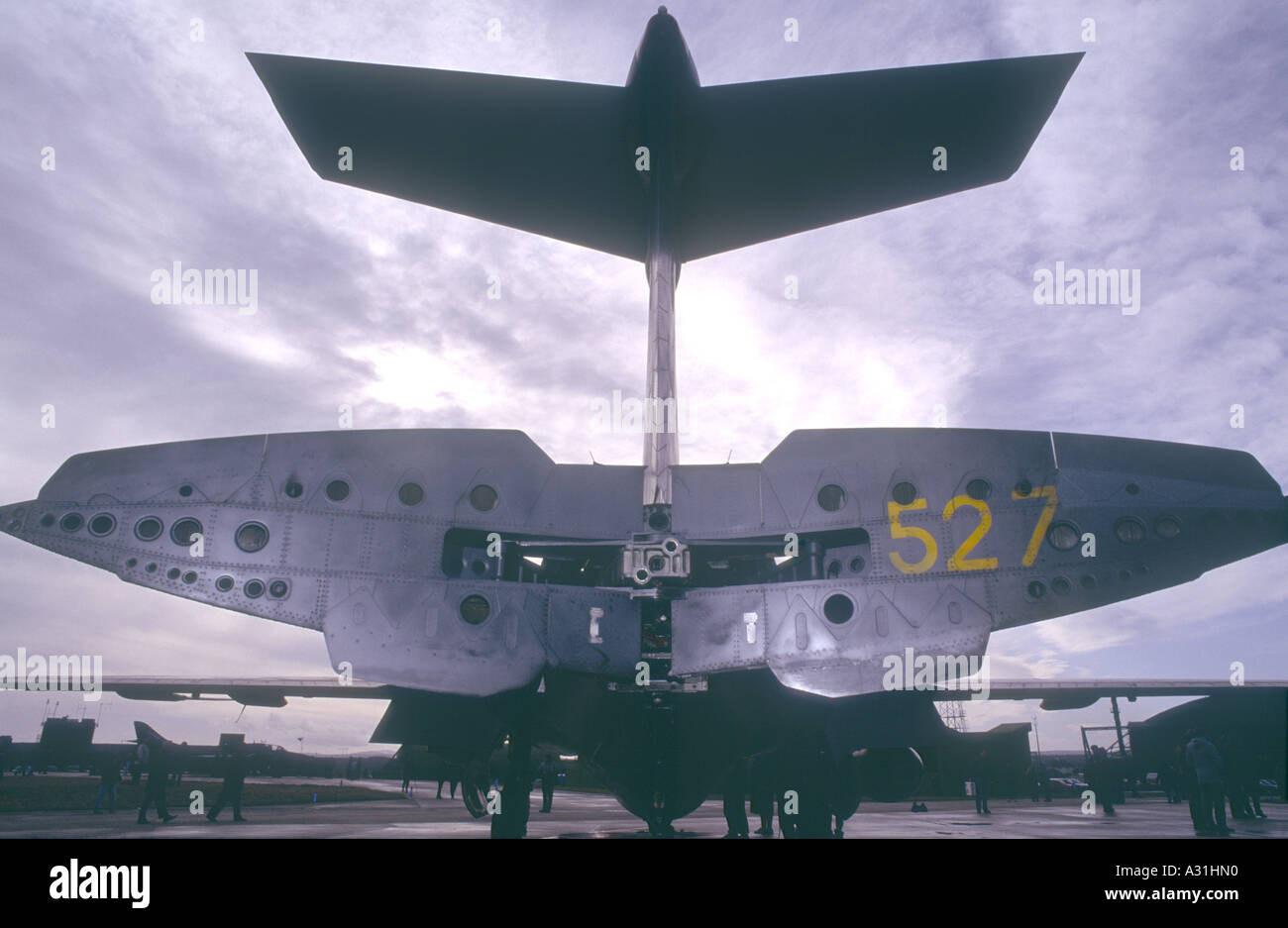 Buccaneer HS 2B Queue et freins à air. 2126-215 GAV Banque D'Images
