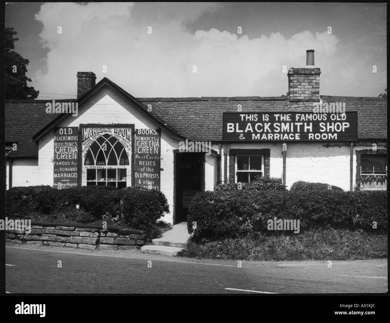 Gretna Green Building Banque D'Images