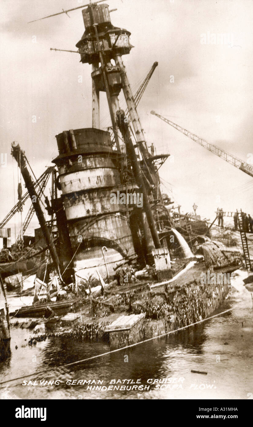 Récupération de Hindenburg Banque D'Images