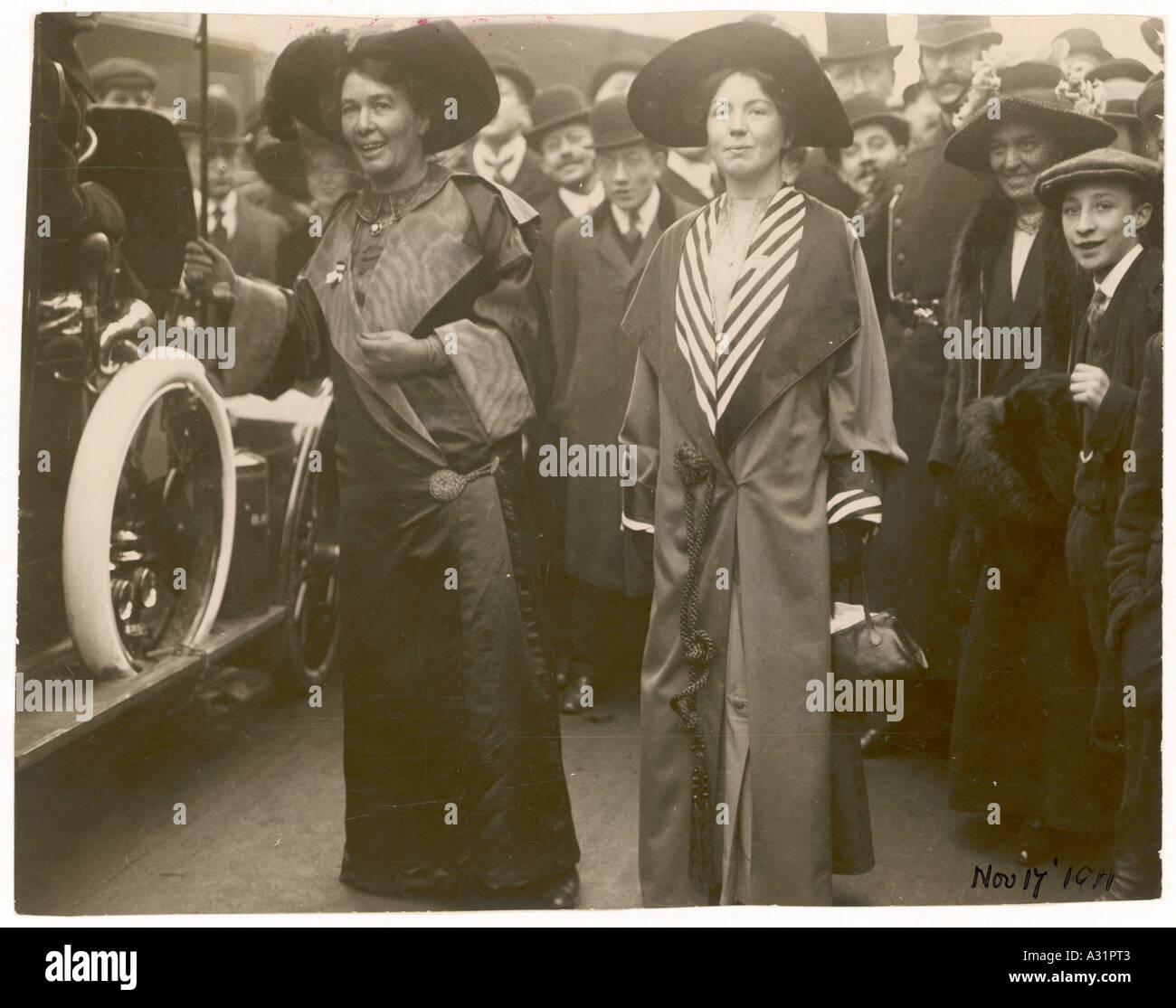 Députation Femmes 1911 Banque D'Images