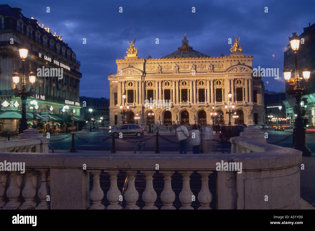 France Paris l'Opéra Garnier Banque D'Images
