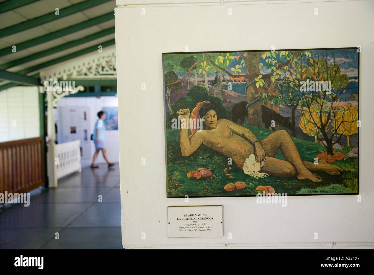 Musée Gauguin Tahiti Polynésie Française Banque D'Images