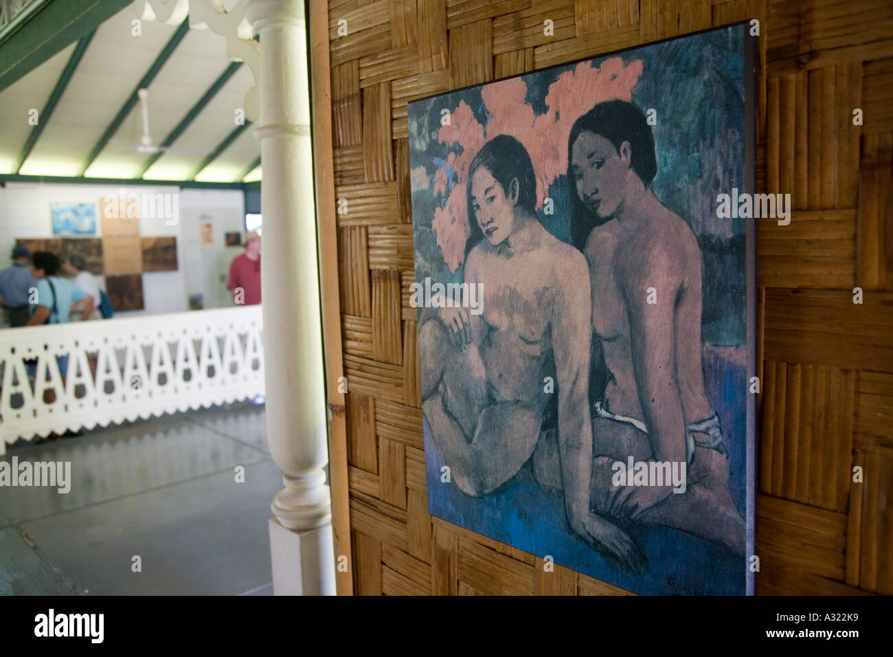 Musée Gauguin Tahiti Polynésie Française Banque D'Images