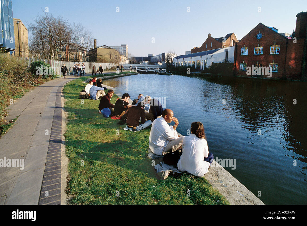 Regent's Canal, Camden Town, London, Royaume-Uni Banque D'Images