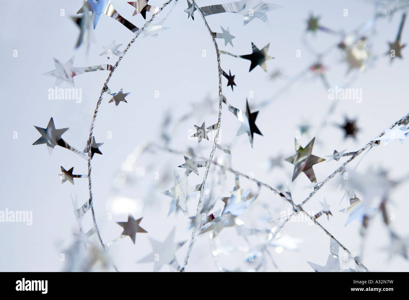 Silver Star scintillants Banque D'Images