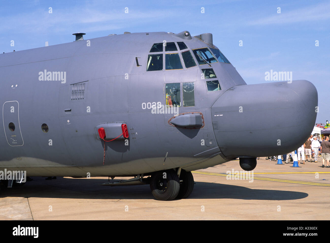 Lockheed MC-130H Combat Talon II variante de l'Hercules exploité par le 7e Escadron d'opérations spéciales de l'USAF. Banque D'Images