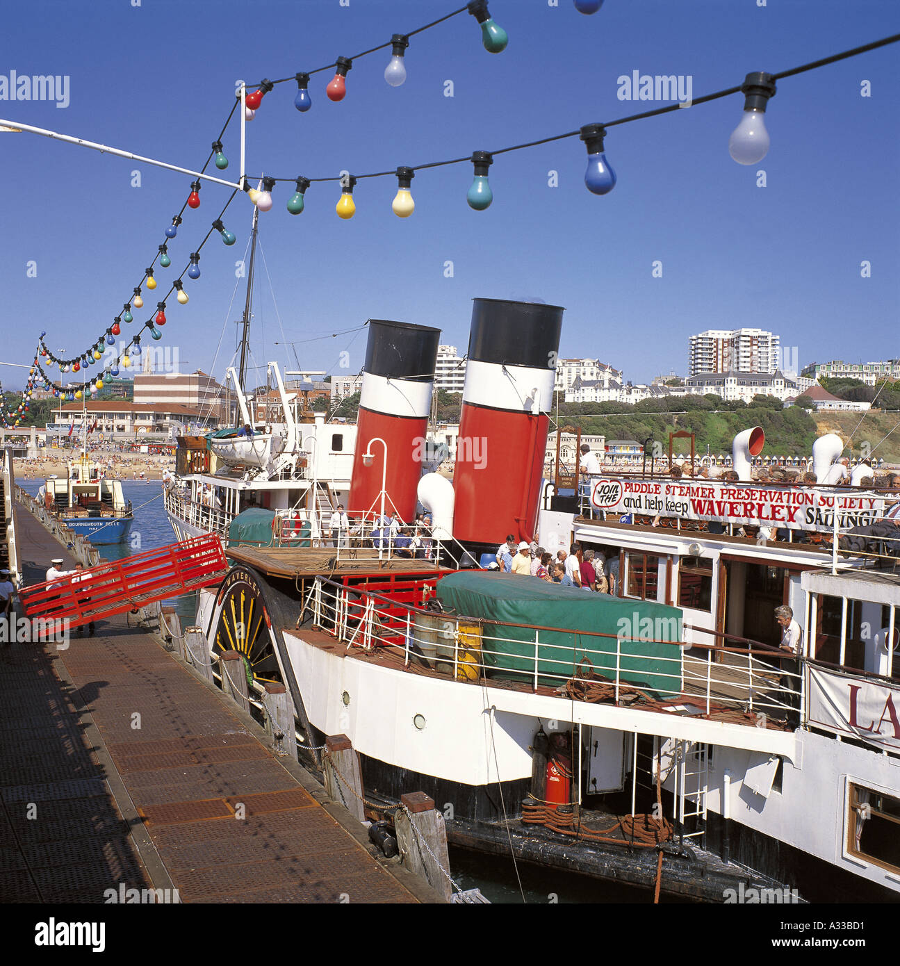 Steamer Waverly Banque D'Images