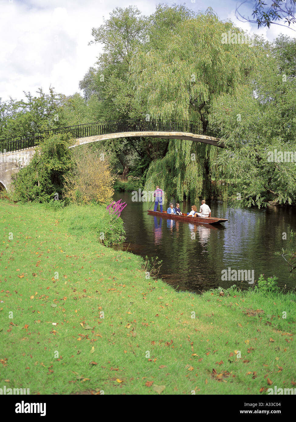 La rivière Cherwell Banque D'Images