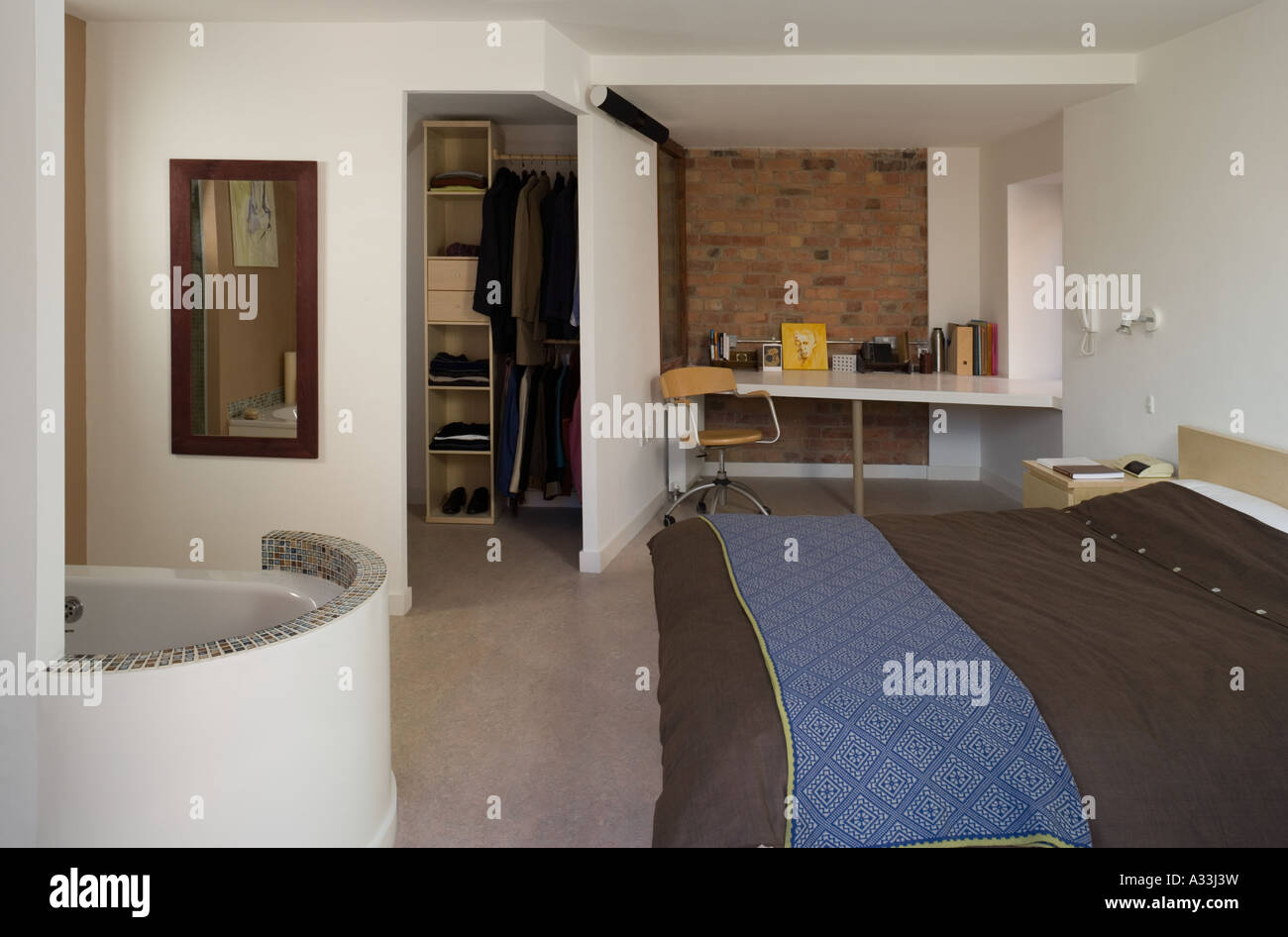 La Dentellière Eco House, Nottingham Architecte : Marsh et Grochowski Architectes Banque D'Images