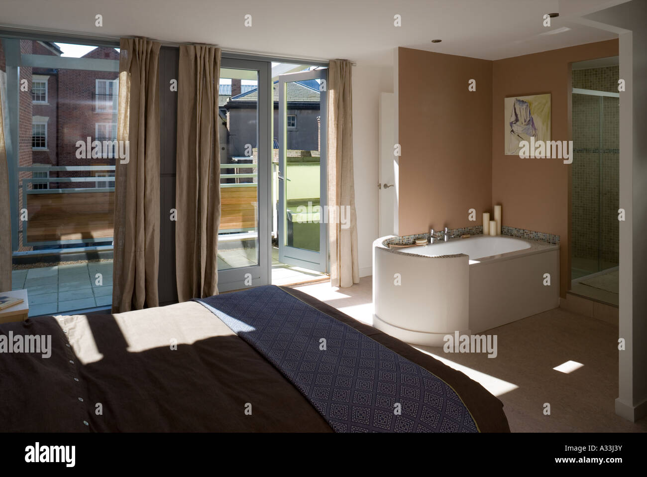 La Dentellière Eco House, Nottingham Architecte : Marsh et Grochowski Architectes Banque D'Images