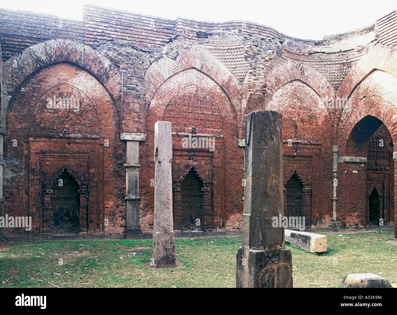 Mosquée Darasbari, gaur, Bangladesh Banque D'Images