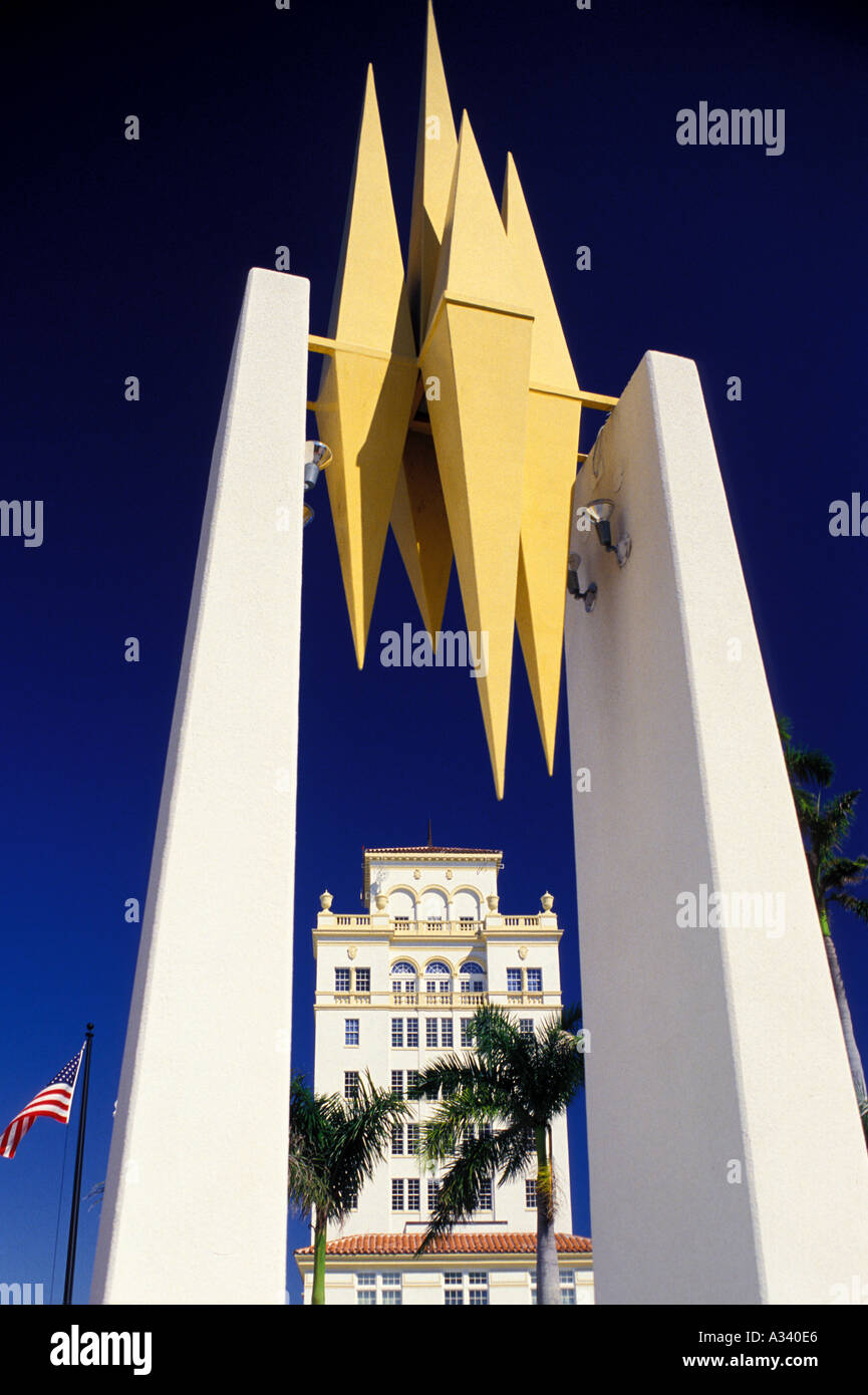 L'hôtel de ville Miami Beach Florida USA Banque D'Images