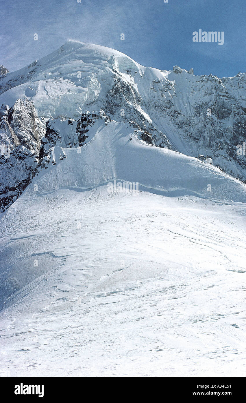 Mont Blanc Banque D'Images