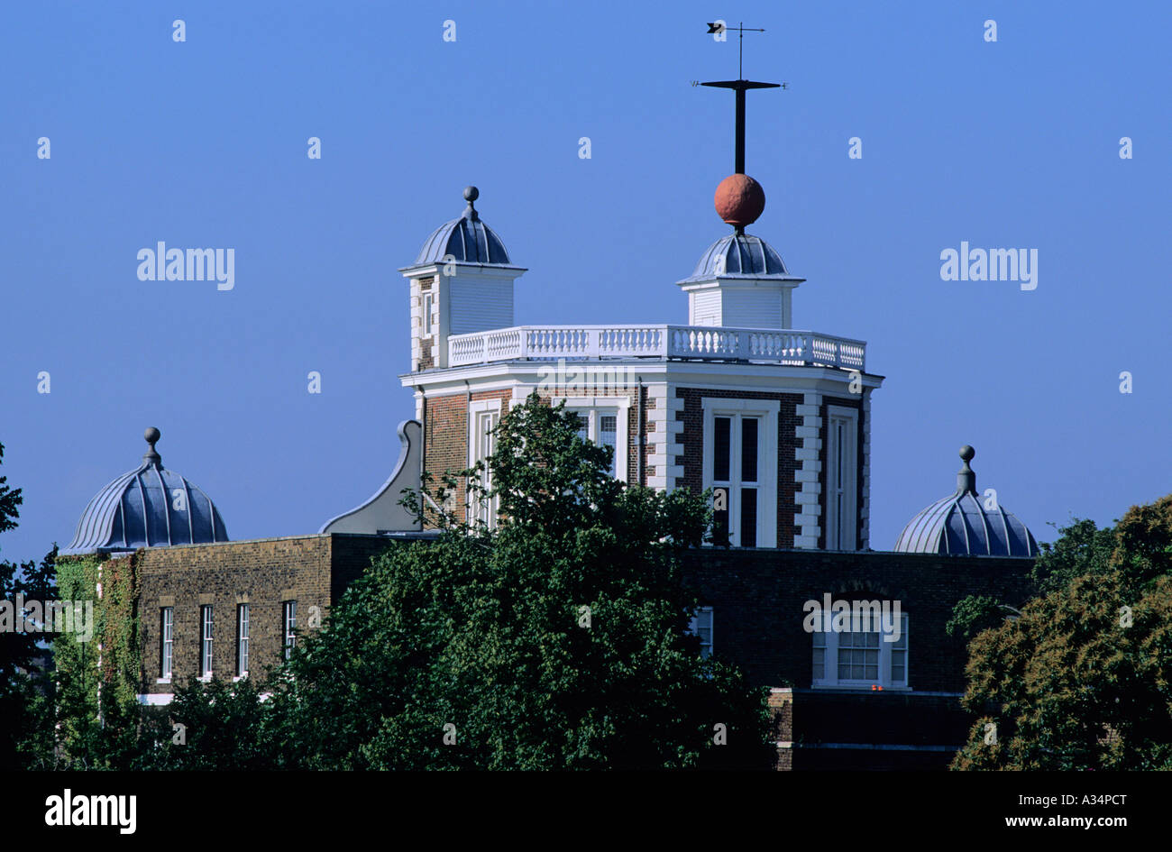 Observatoire Royal de Greenwich, London, UK Banque D'Images