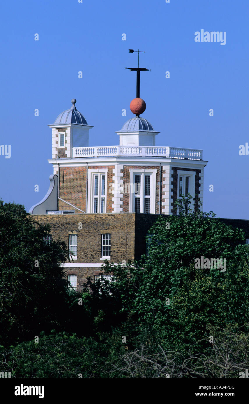Observatoire Royal de Greenwich, London, UK Banque D'Images