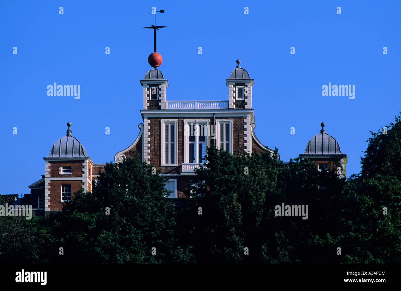 Observatoire Royal de Greenwich, London, UK Banque D'Images