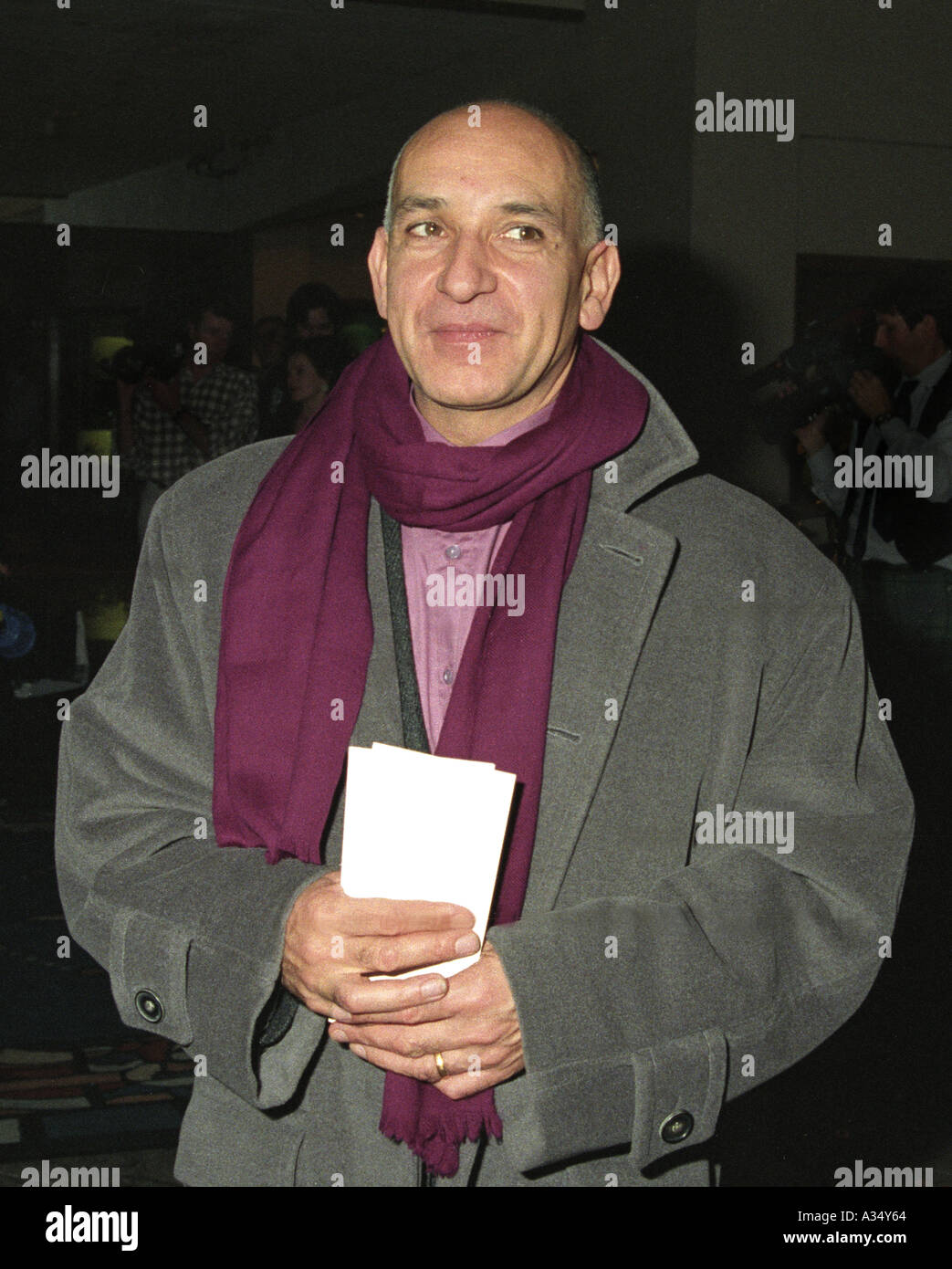 Sir Ben Kingsley. Gagnant d'un Oscar, l'acteur britannique Banque D'Images