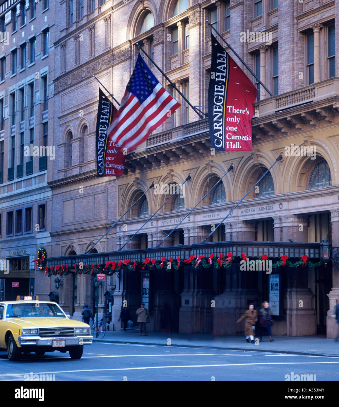 Carnegie Hall , New York , USA. Banque D'Images