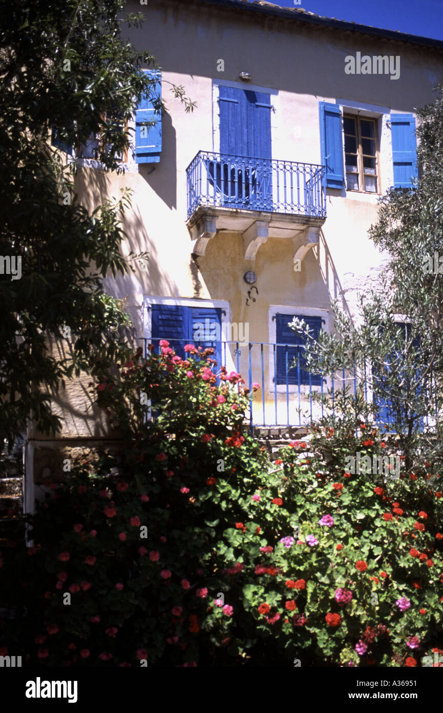 Assos Mer Ionienne Grèce Céphalonie Céphalonie Europe Banque D'Images