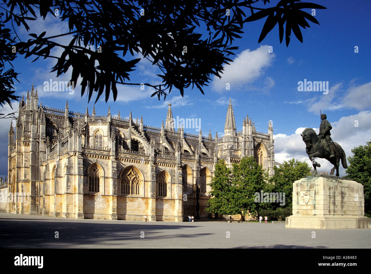 L'Abbaye de Batalha, Portugal Banque D'Images