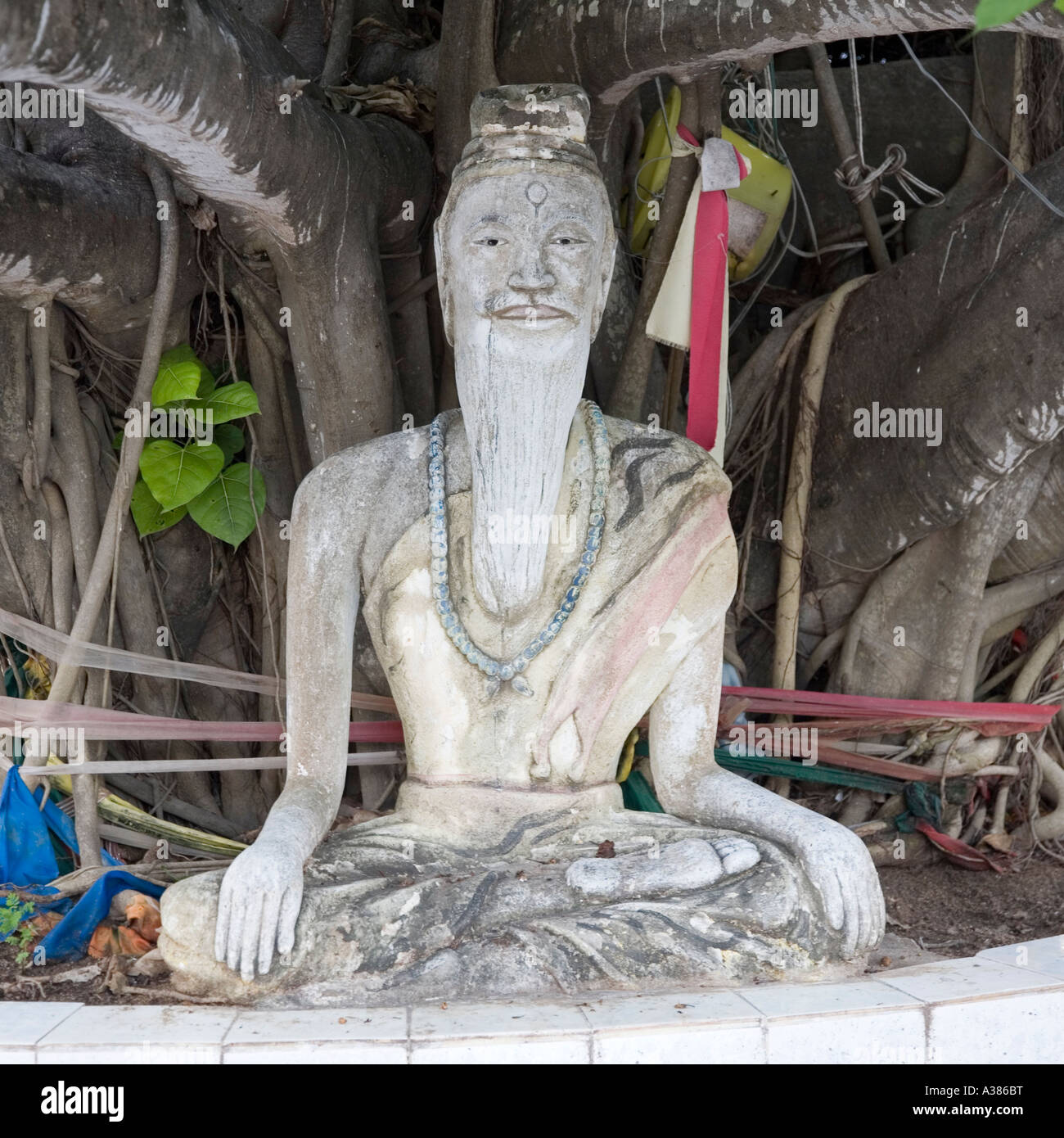 Bouddha à la Big Buddha Beach Ko Samui Thaïlande Asie du sud-est Banque D'Images