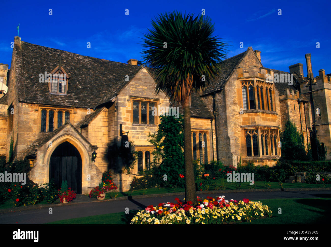 Hotel de la bere, hôtel, manoir tudor, Manor House, chambres et logement, l'hébergement, la ville de Cheltenham, Cheltenham, Gloucestershire, Angleterre Comté Banque D'Images