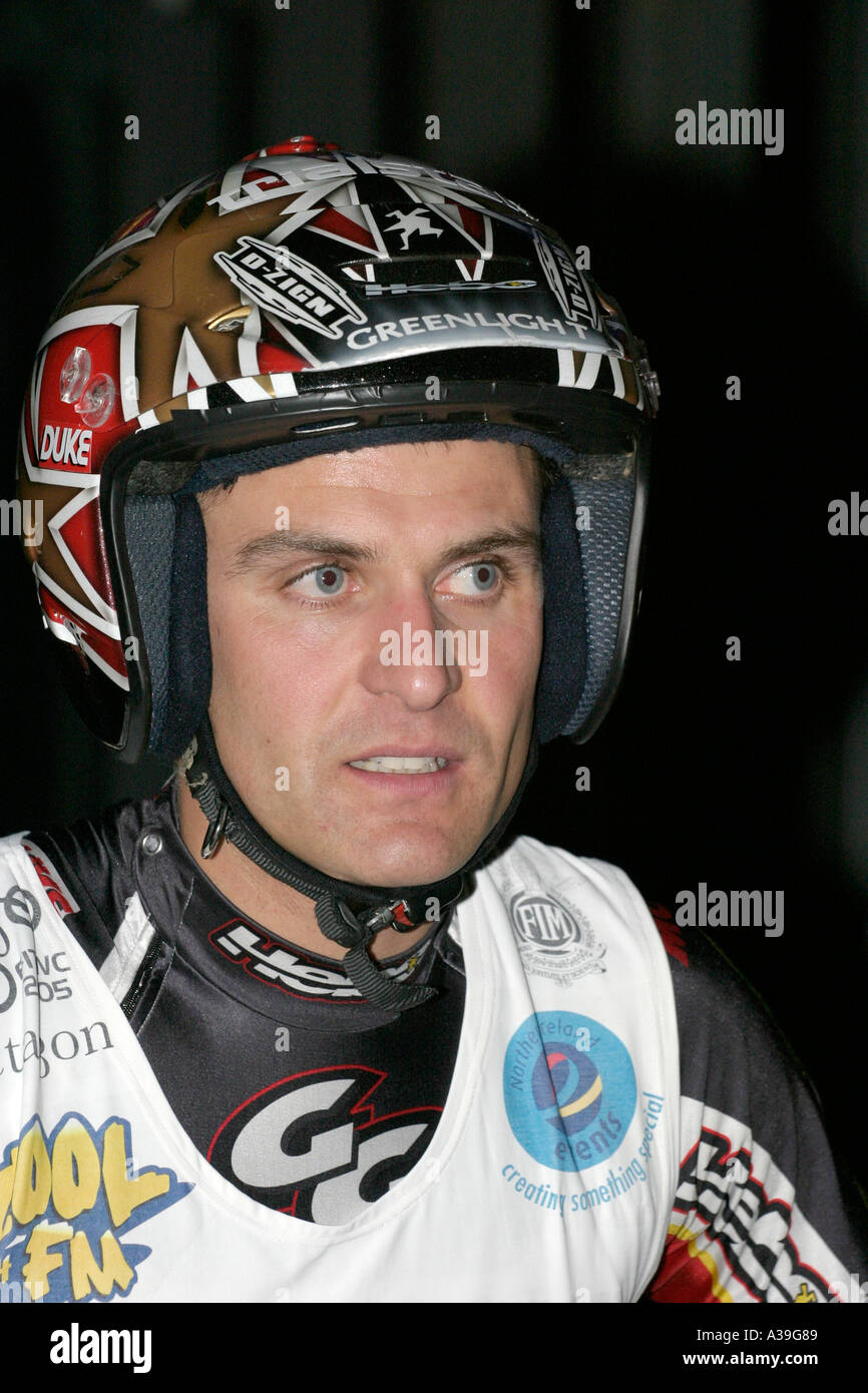 Steve Colley Championnat du Monde FIM de Trial Indoor Odyssey Arena belfast Irlande du Nord Banque D'Images