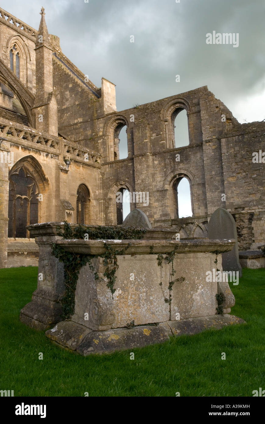 L'Abbaye de Malmesbury, Wiltshire, Angleterre Banque D'Images