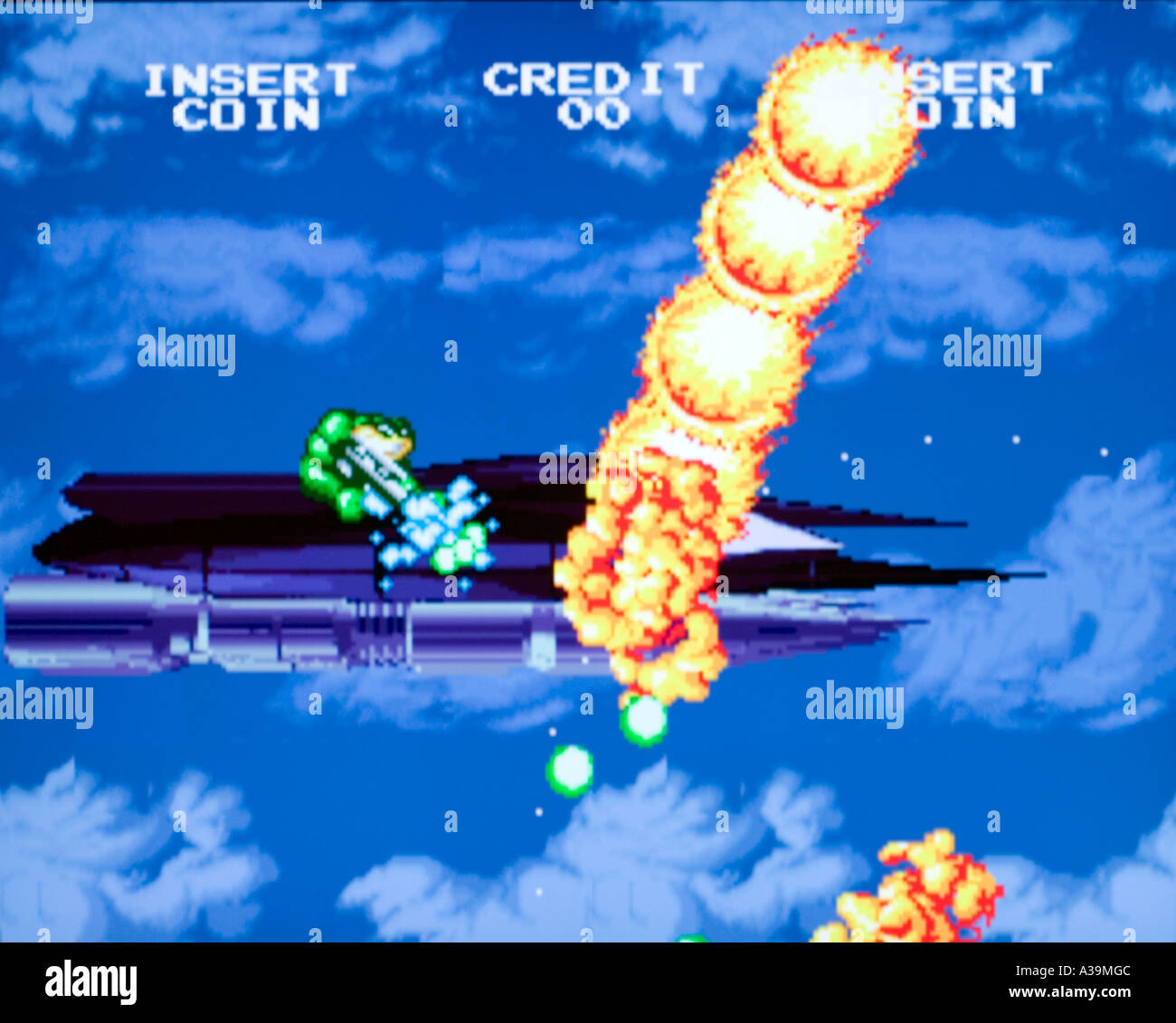 Battletoads Rare Ltd 1994 Electronic Arts jeu vidéo Arcade vintage d'écran - EDITORIAL UTILISEZ UNIQUEMENT Banque D'Images