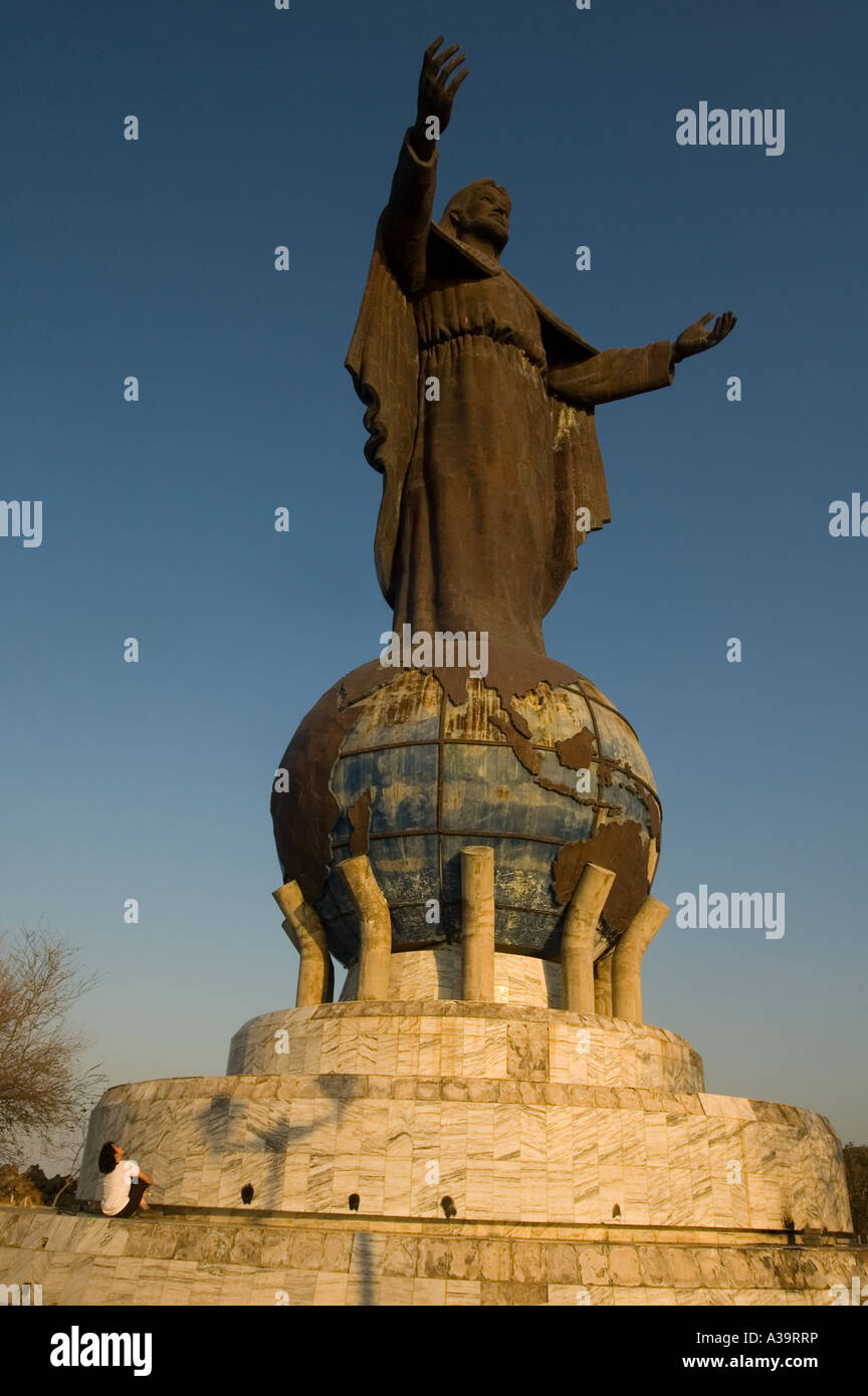 La plus grande statue du Christ au monde, à Dili, au Timor oriental Banque D'Images