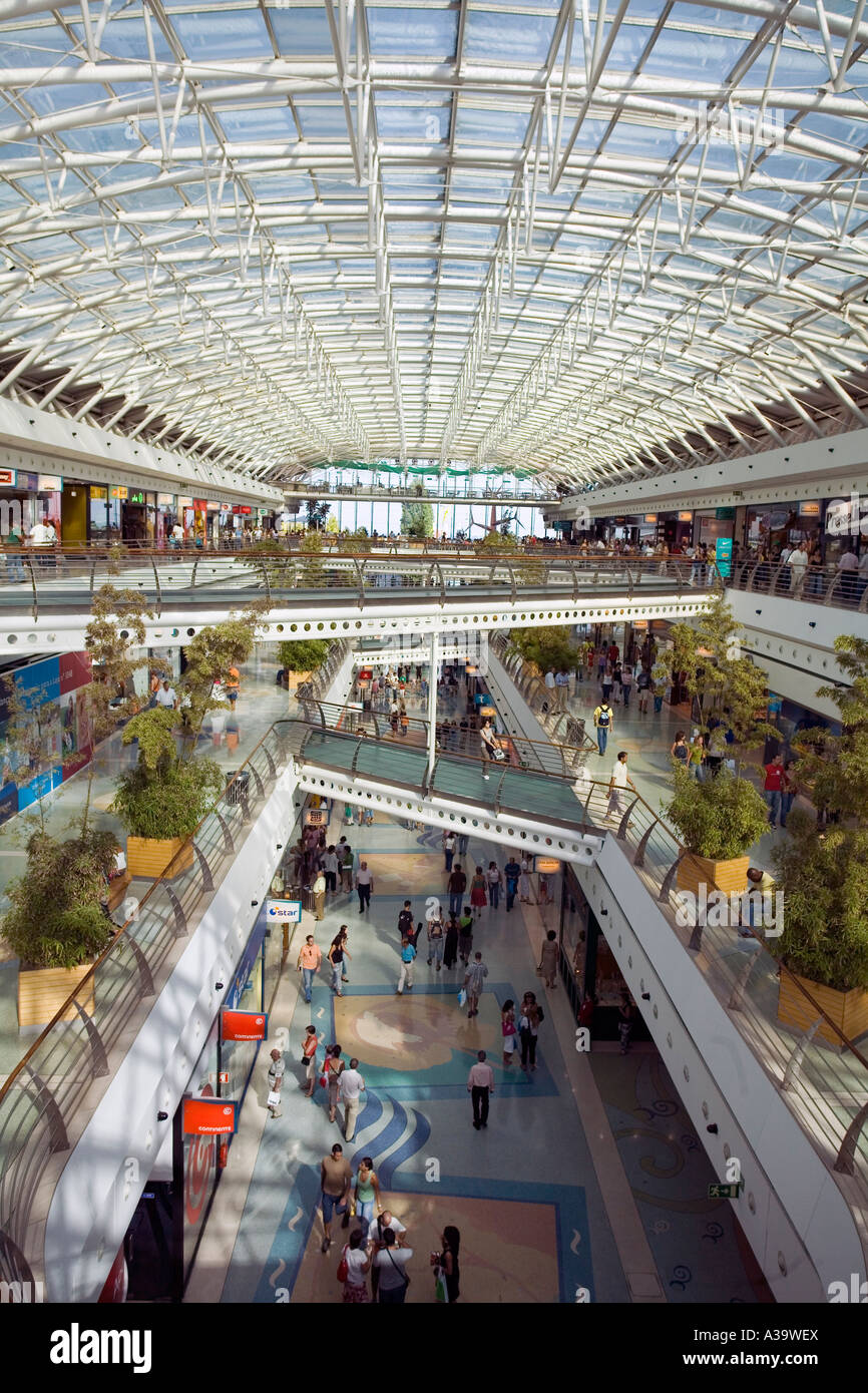 Portugal Lisbonne centre commercial Vasco da Gama interieur près de Expo Banque D'Images