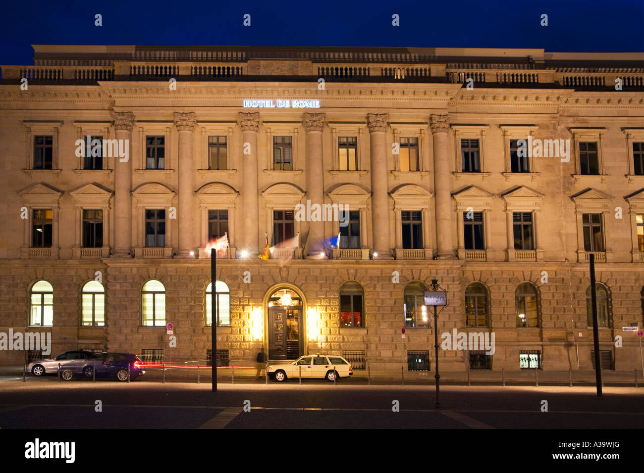 Berlin mitte Hotel de Rome 5 étoiles Banque D'Images