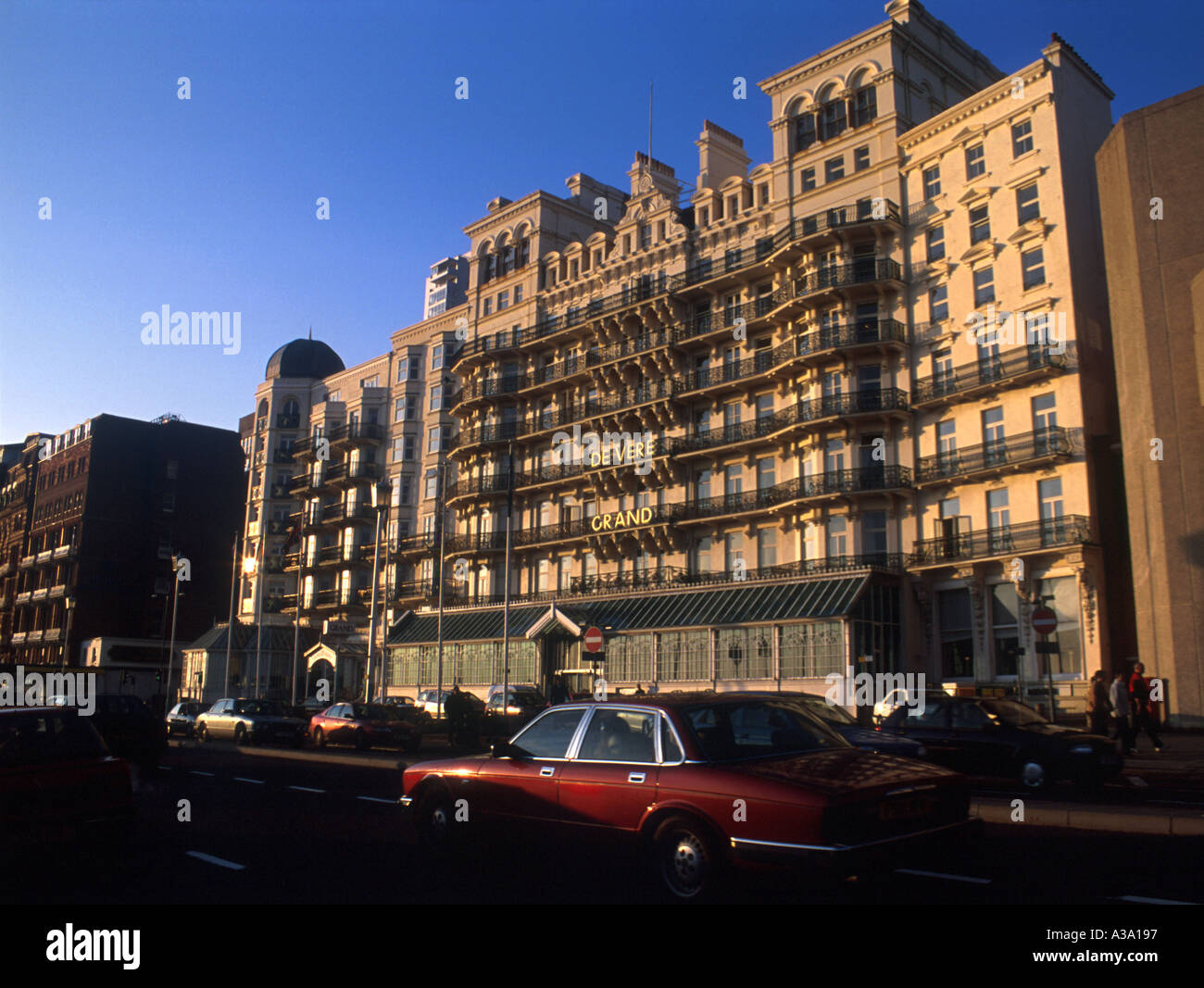 Mar 17 2002 Brighton England UK Le De Vere Grand Hotel Le Grand Hôtel auparavant subi un IRA l'attentat terroriste en 198 Banque D'Images