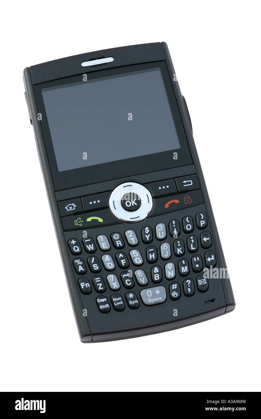 Téléphone portable / PDA périphérique (logos déposés) Banque D'Images