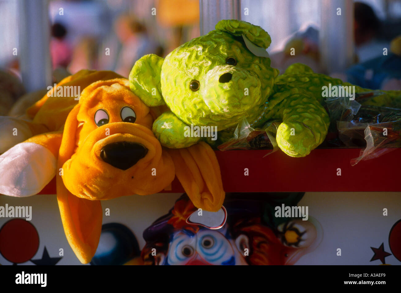 Carnaval des animaux en peluche prix jouet Banque D'Images