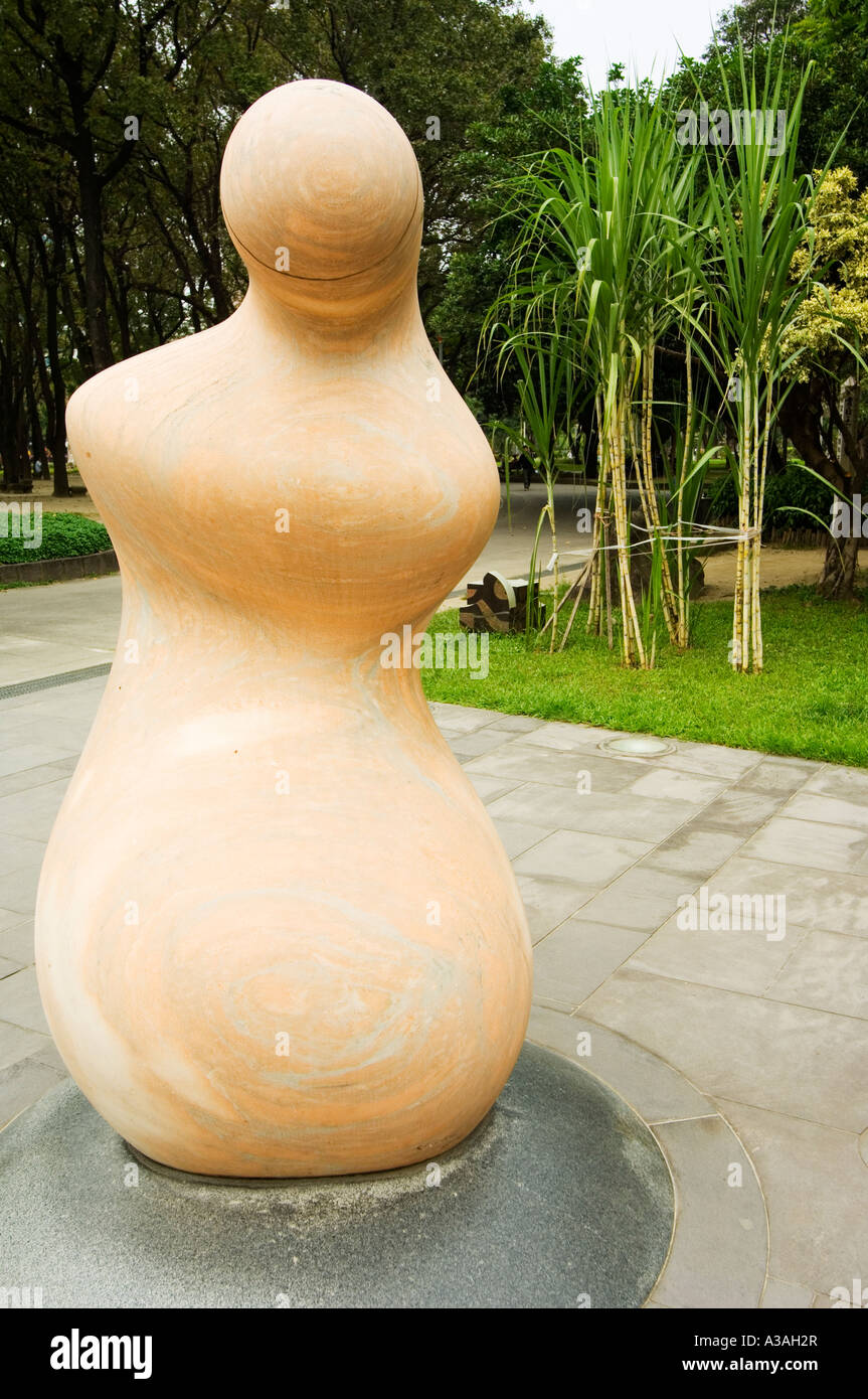 Musée d'art sculpture 228 Peace Park City Garden Taipei Taiwan Chine Banque D'Images