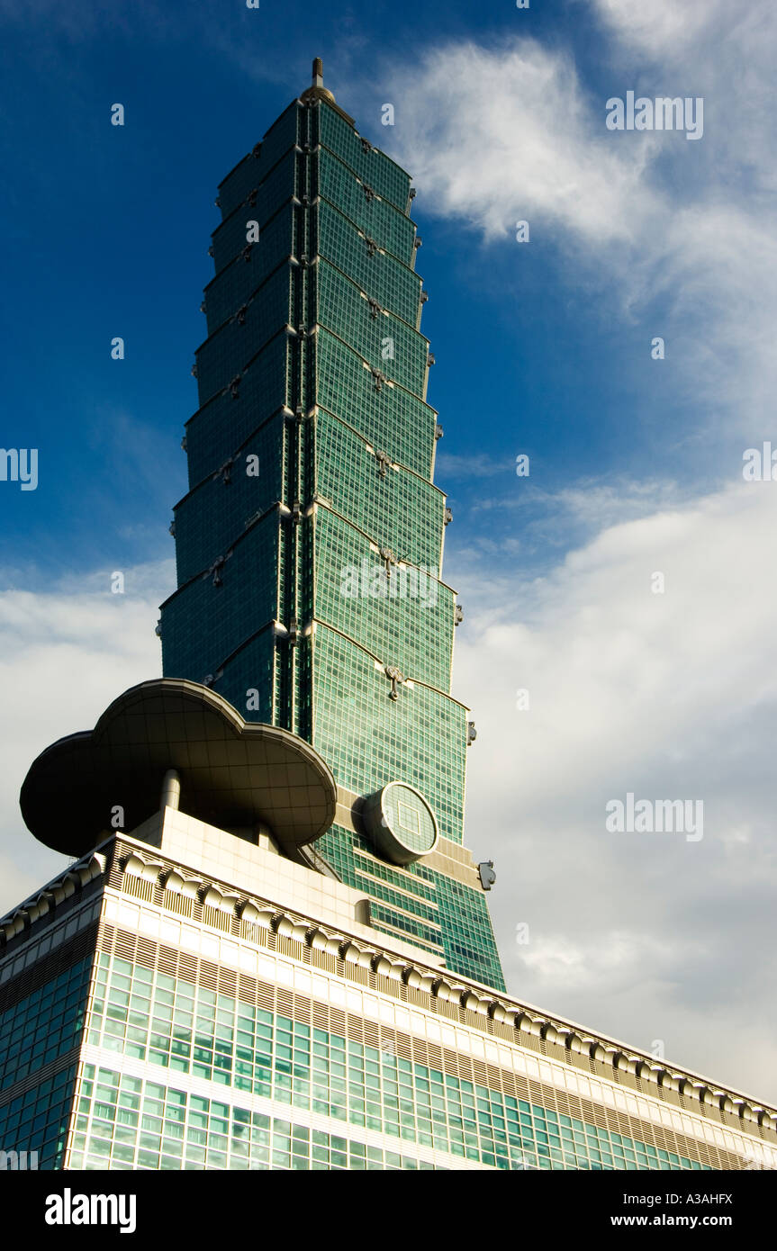Taipei 101 Taipei le plus élevé du monde Taïwan Chine Banque D'Images
