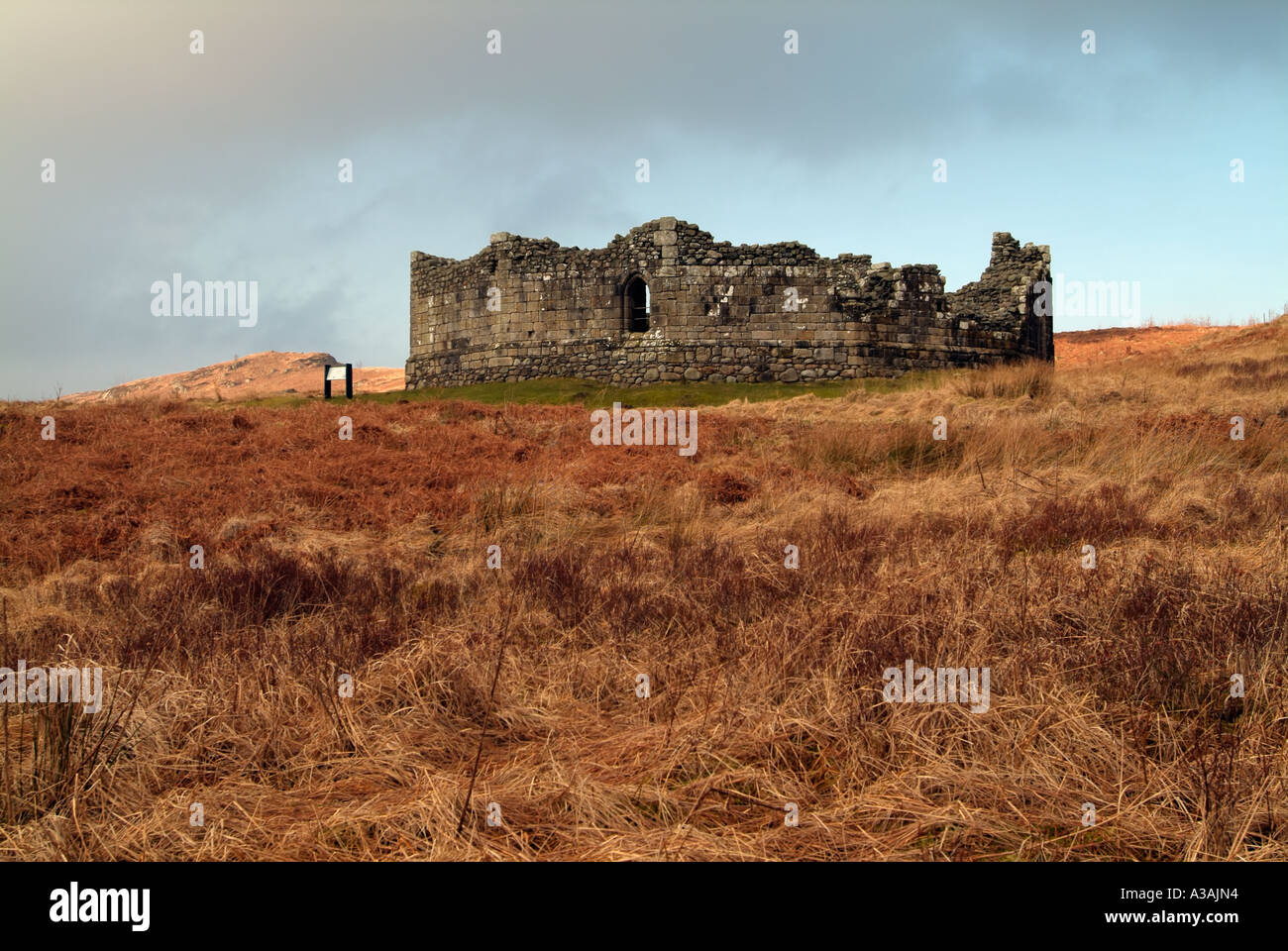 Loch Doon Castle Galloway Forest Dumfries et Galloway Ecosse Banque D'Images