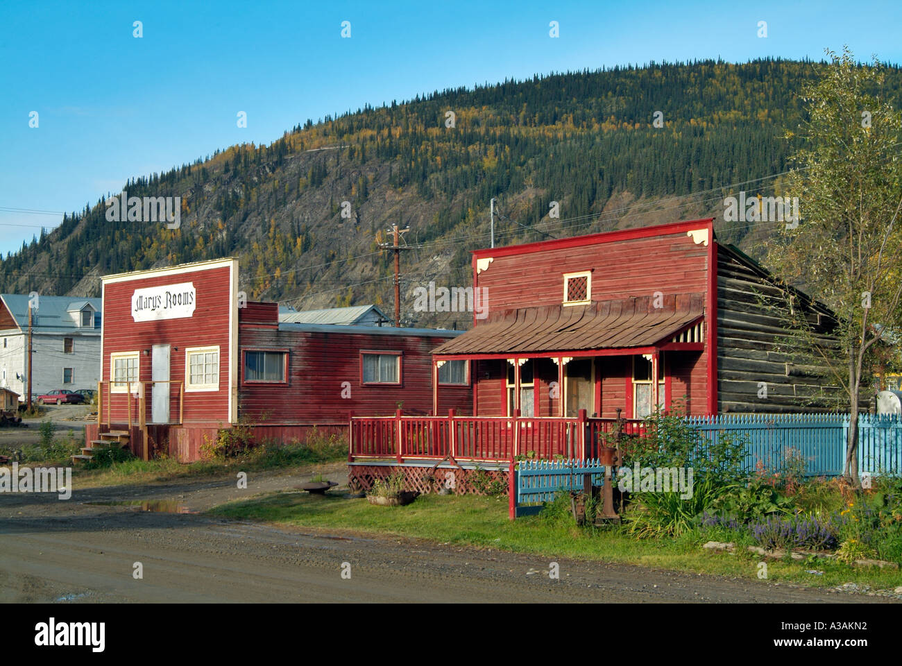 Dawson City, Yukon, Canada Banque D'Images