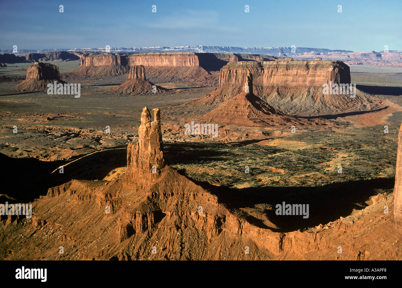 Buttes Monument Valley Arizona du Nord Banque D'Images